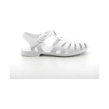 Meduse Sunmif Mat Blanc - Mat Beyaz Kadın Sandalet