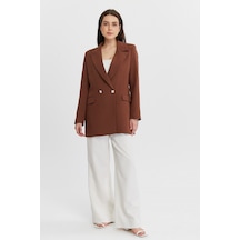 Oversize Dokuma Blazer Ceket 001