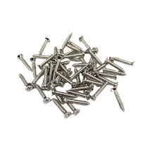 Nikel 1000 Adet Klips Vidası 2,2x13 Mm Yhb - Konik Başlı Kutu, Sandık, Ayak, Askı, Mini Vida Diğer