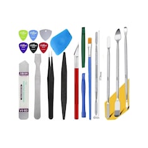 Çok Amaçlı Bilgisayar Tv Notebook Laptop Tablet Telefon Pc Metal Sökme Çubuk Spatula Pena Tamir Onarım Seti26