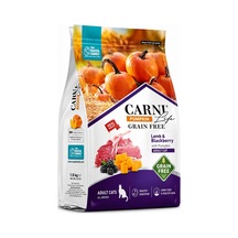 Carni Life Pumpkin Kuzu Etli Ve Böğürtlenli Mini Irk Yetişkin Köpek Maması 2.5 Kg