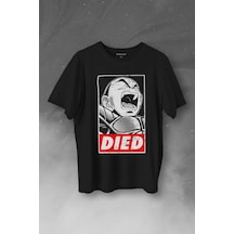 Dragon Ball Krillin Anime Dizi Urban Baskılı Tişört Unisex T-shirt 001
