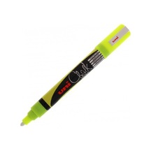 Uni Chalk Marker Wet Wipe Fluo Yellow 1.8-2.5 Mm