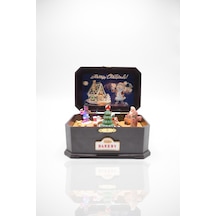 Waldern Premium Collection Dekoratif Müzik Kutusu Yılbaşı Temalı