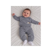 Caramell Erkek Bebek İkili Takım 2202 1985 2712 Gri Fundey Gri Fundey