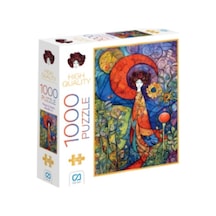 Pelerinli Kadın Puzzle 1000