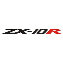 Kawasaki ZX10 R Çift Renk Sticker Etiket Modeli
