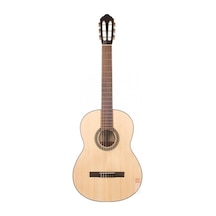 Cort Ac200Op Klasik Gitar, Open Pore, Masif Ladin Kapak