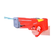 Usb İle Şarj Olabilen 550 Ml Su Hazneli Uzun Menzilli Elektronik Su Tabancası 43 Cm - Kırmızı