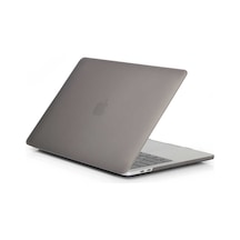 MacBook Uyumlu 13.3' Pro 2020 Msoft Mat Kapak, Gri