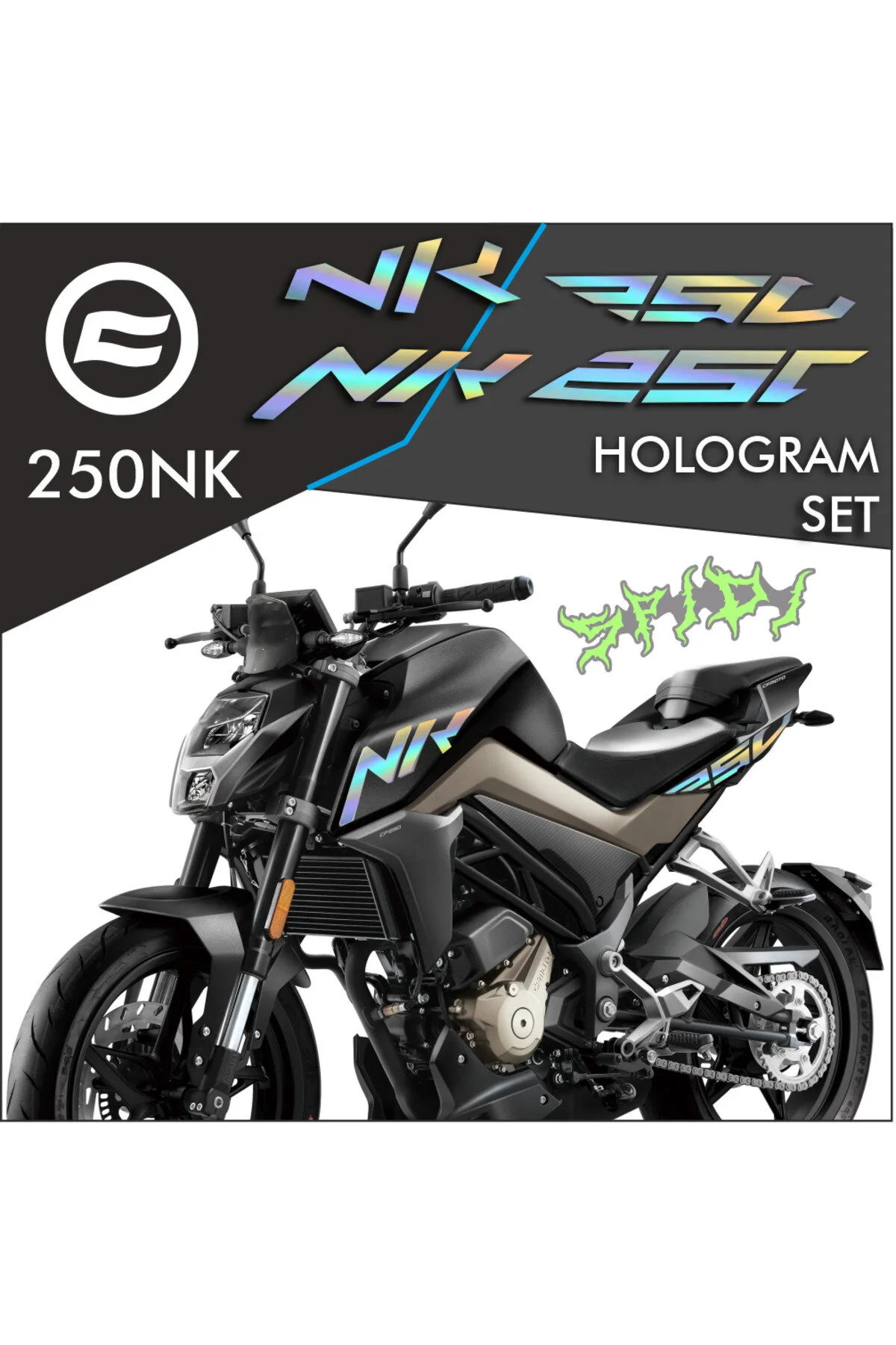 Nk250 2018-2022 Hologram Stickerset