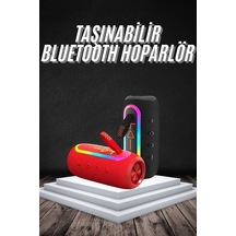 Bluetooth - 19 - Hoparlör Usb Şarjlı Uzun Pil Ömrü Android Ve İos - Csmo-tex - Uyumlu Renkli