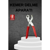 Kemer Delme Pensesi Kemer Delik Açma Zımbası Paslanmaz Çelik