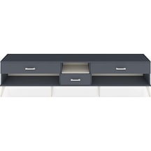 Arges Tv Ünitesi Tek Raflı 3 Çekmeceli 220x30x51 Antrasit-aytaşı/antrasit Aytası/antrasıt - Antrasıt