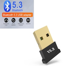 Masaüstü Bilgisayar Bluetooth Aparatı Çevirici Mini Bluetooth Adaptör Dongle 5,3 Yeni Nesil 1 Adet