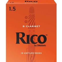 Rico RCA1015 Sib Klarnet Kamışı (10Lu) No:1,5