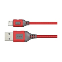 Simex Universal Micro Data Kablosu Spk-09 Flexi 1mt Kirmizi
