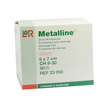 Lohmann Rauscher Metalline Trakeostomi Pedi 6 x 7 CM 50 Adet
