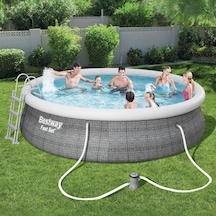 Büyük Şişme Havuz 457 x 107 CM 57372 Çok Renkli Büyük Şişme Havuz 457 x 107 CM 57372 Çok Renkli