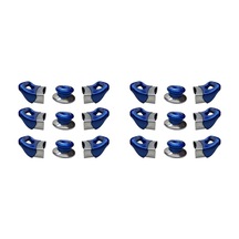 Mavi Tencere Tava Yan Kulpları Ve Kapak Kulpu Seti - 6 Set