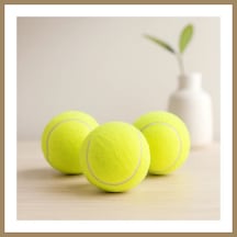 Bezos 3'lü Tenis Kort Topu - Poşetli Kartela Ambalaj 22