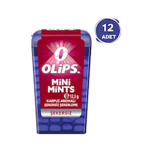 Olips Mini Mints Şekersiz Karpuz Aromalı Şekerleme 12 x 12.5 G