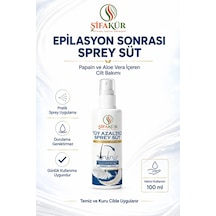 Şifakür Papain ve Aloe Vera İçerikli Epilasyon Sonrası Bakım Sütü Sprey 100 ML