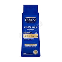 2 Adet Bioblas Şampuan Çinko & Kafein 500 Ml