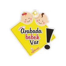 Agubugu Baby Agu-056 Arabada Bebek Var, Sarı