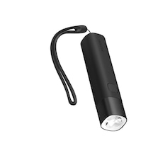 Cbtx Xıaomı Solove X3 Elektrikli Torch 3000mah Güç Bankası Usb Şarj Edilebilir Parlaklık Edc El Feneri Bisiklet İçin Taşınabilir Mini Led Torch - Siyah