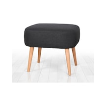 Lorencehome Parrot Puf - Koyu Gri / Lorence Home