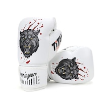 Titan Sport Beyaz Puma Desenli Boks Eldiveni Çok Renkli