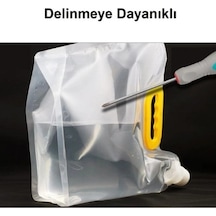 Mey İthalat Dayanıklı Plastik İçecek Çantası 1 Litre ---