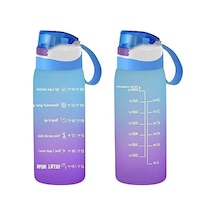 Mavi Motivasyon Su Matarası - 500 Ml Kapasiteli Su Şişesi 0