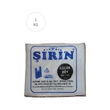 Hubrendy Tedarik Beyaz Kalın Atlet Poşet Küçük Boy 25x45 Cm 1 Kg 1 Paket Takriben 110 Adet