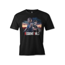 Resident Evil 3 Siyah Erkek Tshirt Resident Evil 3 Siyah Erkek Tshirt