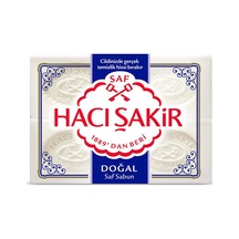 Hacı Şakir Doğal Beyaz Kalıp Sabun 4x150 G - 5 Adet Tarı Diğer