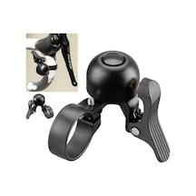 Brıvıga Siyah Sol Taraf Drop Bar Bisiklet Zili Bakır Alaşımı, 100db, 27-30mm Yol Bisikleti Gidon Uyumlu 260103 Diğer