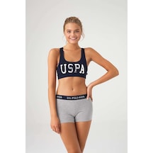 U.S. Polo Assn. Kadın Lacivert Büstiyer Şort Takım 66264 U.S. Polo Assn. Kadın Lacivert Büstiyer Şort Takım 66264