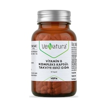 Venatura Vitamin B Kompleks Kapsül Takviye Edici Gıda 30 Kapsül