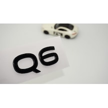 Dk Tuning Q6 2025+ Bagaj Siyah 3m Yazı Logo Audi İle Uyumlu
