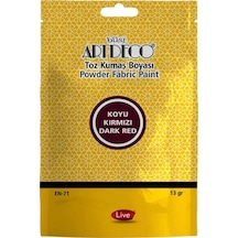Artdeco Toz Kumaş Boyası 13 Gr. Koyu Kırmızı 1107
