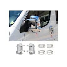 Peugeot Boxer Krom Kapı Kolu 4 Kapı +ayna Kapağı Abs 2 Parça 2006 Ve Üzeri