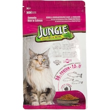 3 Adet Jungle Sterilesed Somonlu Kısır Kedi Maması 500 Gr