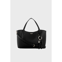 Guess Melody Logolu Çıkarılabilir Askılı Çanta Hwbg9735060 Kadın Çanta Hwbg97 35060 Bla Siyah