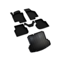 Volkswagen Jetta Trendline Ferrous 4D Paspas  ve Cepli 3D Bagaj Havuzu 2011 2018