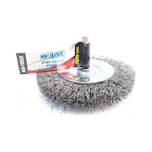 Mey İthalat Hawk Ha11133 Pimli Gri Tel Daire Fırça 75x10 Mm