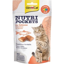 Gimcat Nutri Pockets Somonlu Kedi Ödülü 60 G