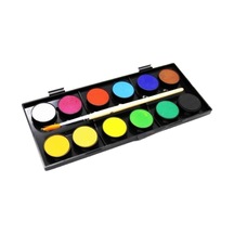 Suluboya 12 Renk Büyük Boy - Beyaz - Okul Öncesi No Color2