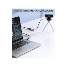 20 Metre Usb 2.0 Sinyal Güçlendirici Çipli Profesyonel Uzatma Kablosu